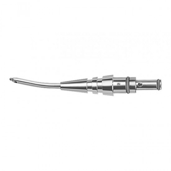 Curved I/A Tip W/0.3mm Aspiration Port