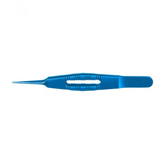 Rhein Corneal Forceps, Straight, 0.12mm, Titanium