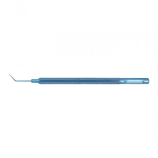 Kuglen Iris Hook and Lens Manipulator Angled Titanium